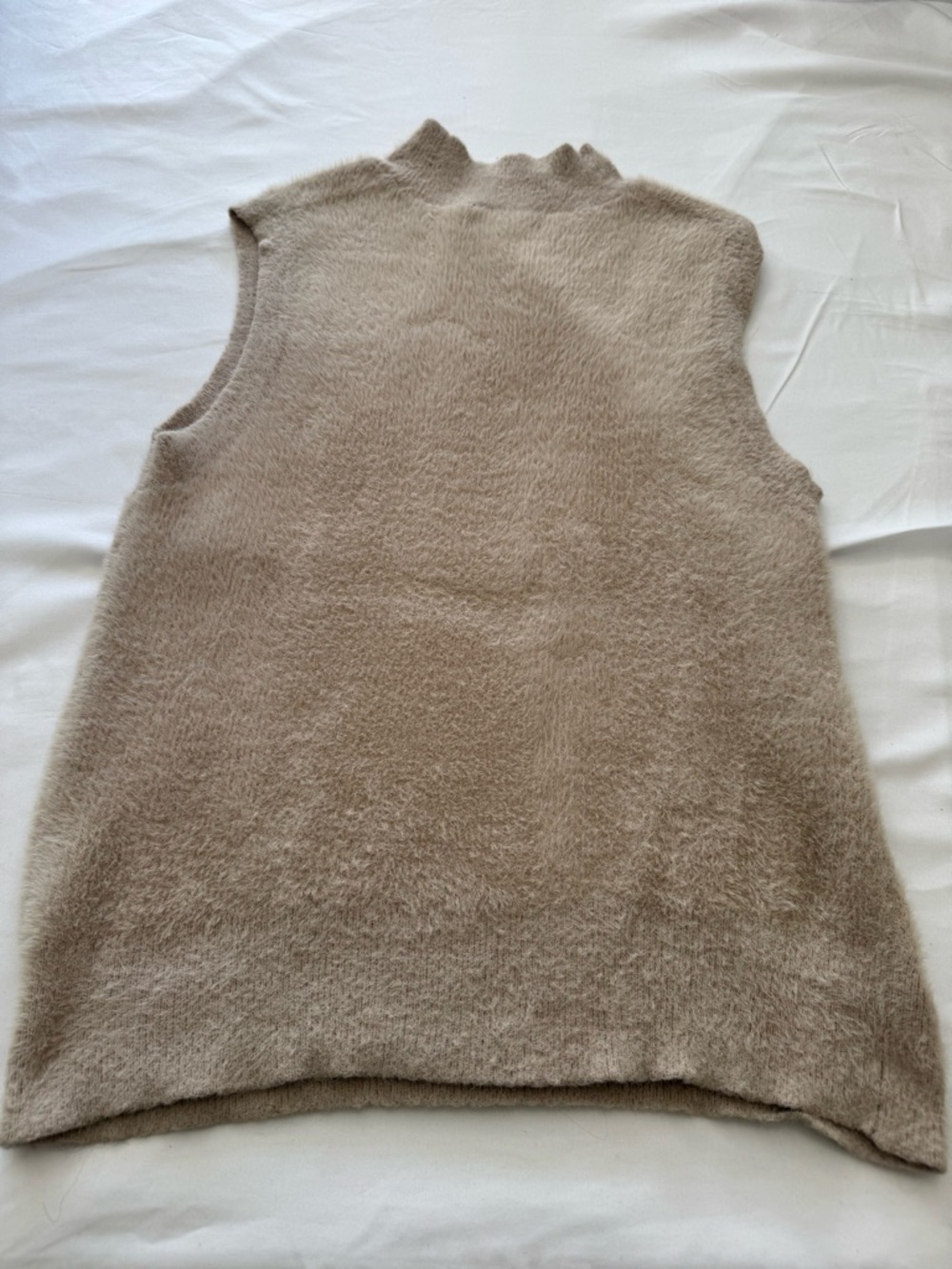 Bailey 44 Sleeveless Mohair Blend Tunic in Taupe